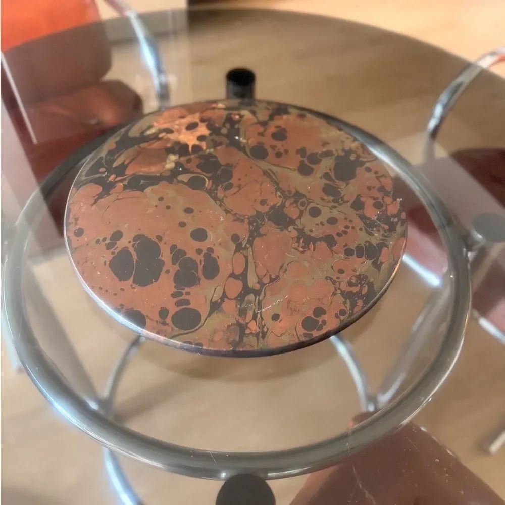 Custom galaxy painted IKEA lazy susan